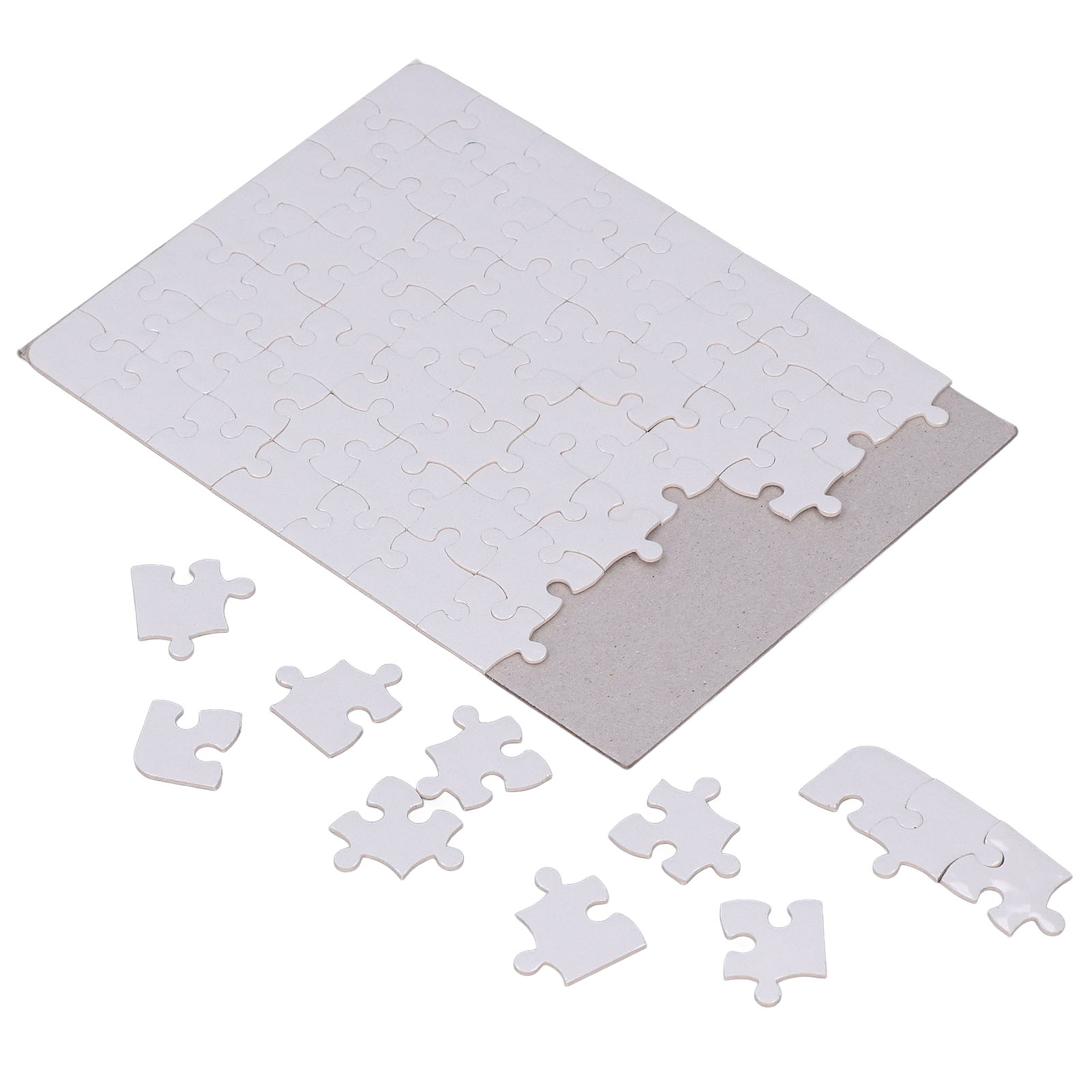 6 مجموعة الألغاز الفارغة 13x18 - مراجعة Puzzle Blank White وسعره