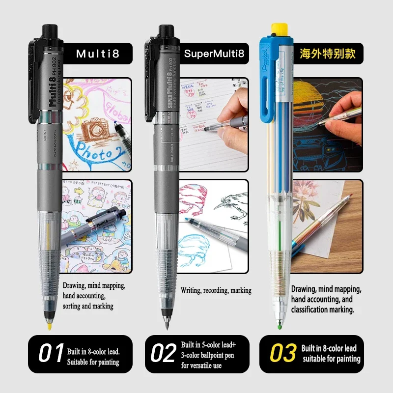 قلم رصاص ميكانيكي متعدد الاستخ - مراجعة Pentel Pen Energel وسعره
