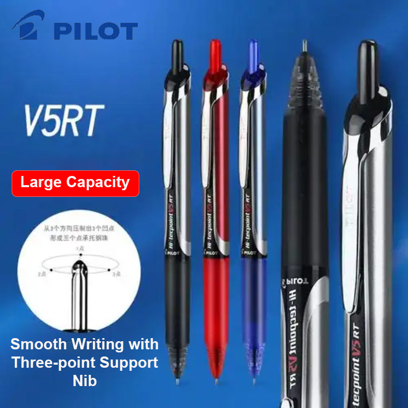 الطيار دقيق V5 RT جل أقلام ثلا - مراجعة Pilot Pen V5 وسعره